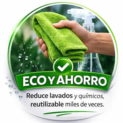Ecológico limpieza auto Green Fiber