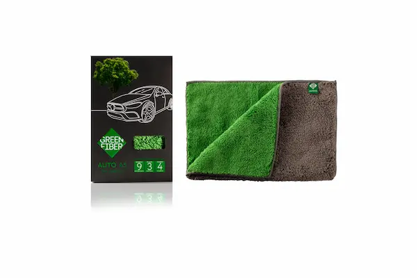 Green Fiber AUTO A5 toalla dry cleaning interior auto Greenway
