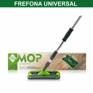 Mopa de microfibra profesional Green Fiber con trapeadores
