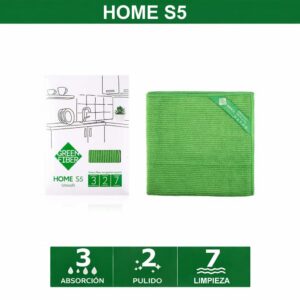 paño microfibra cocina S5 absorbente sin pelusa