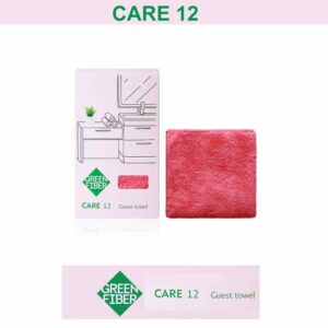 toalla microfibra CARE 12 Green Fiber coral
