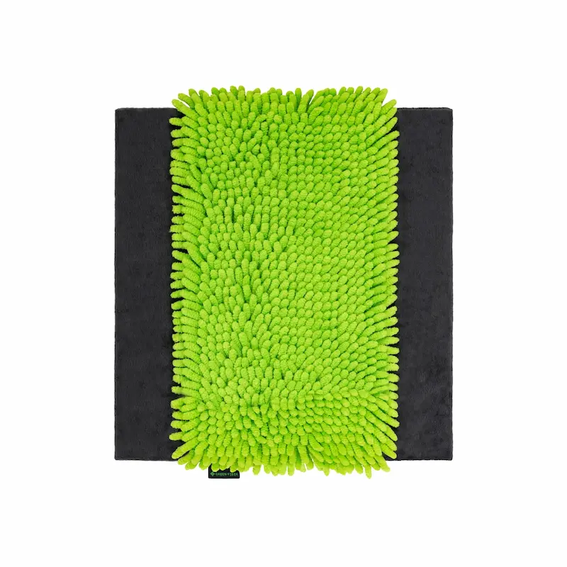 Detalle del tejido Brosse de microfibra UpPoly utilizado en el cabezal Green Fiber MOP N°3