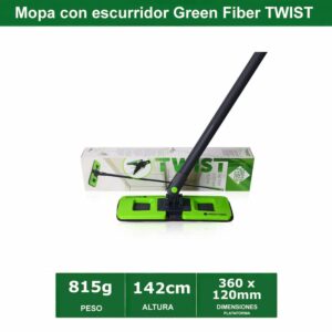 Mopa con escurridor Green Fiber TWIST